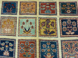 4'8" x 6'1"   Persian Kashkuli Rug Angle View