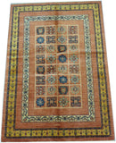 4'8" x 6'9"   Persian Kashkuli Rug Angle View