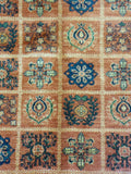 4'8" x 6'9"   Persian Kashkuli Rug Angle View