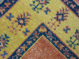 4'8" x 6'9"   Persian Kashkuli Rug Back View