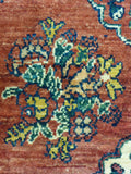 5'4" x 7'10"   Persian Kashkuli Rug Angle View
