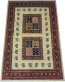 5'8" x 8'11"   Persian Kashkuli Rug Angle View