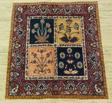 5'8" x 8'11"   Persian Kashkuli Rug Angle View