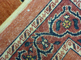 4'9" x 7'2"   Persian Kashkuli Rug Back View