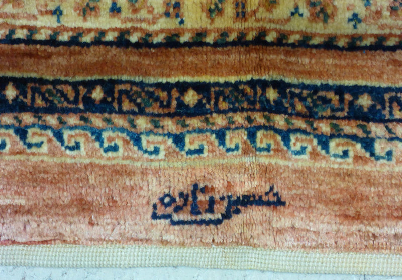 5'9" x 8'0"   Persian Kashkuli Rug Angle View