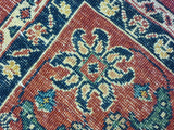 5'8" x 7'5"   Persian Kashkuli Rug Angle View