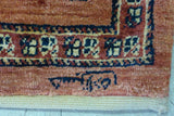 5'8" x 8'5"   Persian Kashkuli Rug Angle View