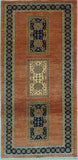 2'9" x 5'8"   Persian Kashkuli Rug Top View