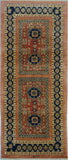2'8" x 6'3"   Persian Kashkuli Rug Top View