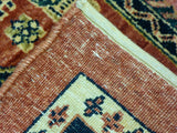2'8" x 6'3"   Persian Kashkuli Rug Back View