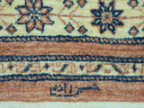 3'7" x 4'9"   Persian Kashkuli Rug Angle View