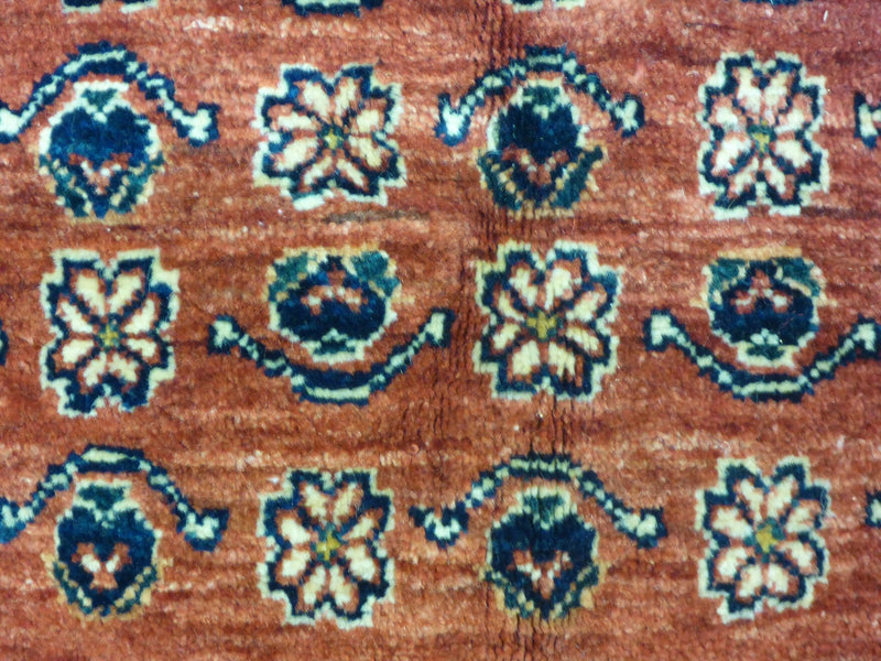 5'8" x 8'2"   Persian Kashkuli Rug Angle View