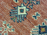 5'8" x 8'5"   Persian Kashkuli Rug Angle View