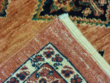 4'10" x 6'11"   Persian Kashkuli Rug Back View