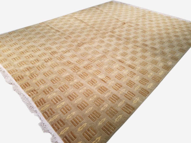 9'11" x 13'5"   Nepalese Rug Angle View