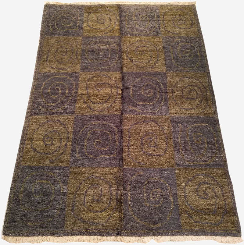 6'2" x 8'10"   Nepalese Rug Angle View