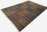 6'2" x 8'10"   Nepalese Rug Angle View