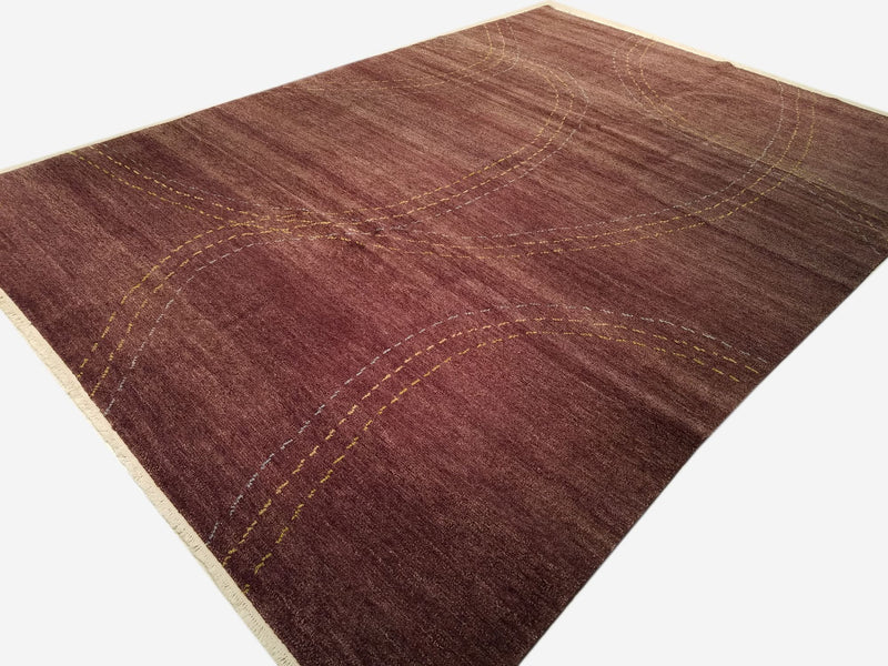 8'4" x 11'5"   Nepalese Rug Angle View