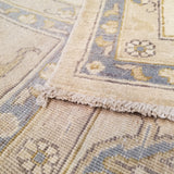 9'1" x 11'9"   Pakistani Peshawar Rug Back View