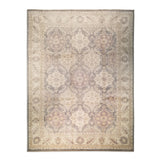 9'0" x 11'11"   Pakistani Peshawar Rug Top View