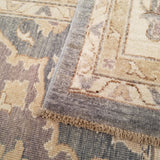 9'0" x 11'11"   Pakistani Peshawar Rug Back View