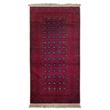 3'5" x 6'7"   Persian Balouch Rug Top View