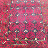 3'5" x 6'7"   Persian Balouch Rug Angle View