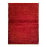 4'2" x 5'8"   Persian Gabbeh Rug Top View