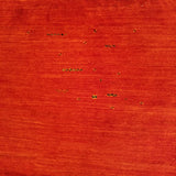 4'2" x 5'8"   Persian Gabbeh Rug Angle View
