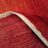 4'2" x 5'8"   Persian Gabbeh Rug Angle View