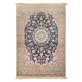 4'4" x 6'4"   Persian Nain Nohla Rug Top View