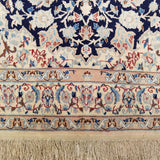 4'4" x 6'4"   Persian Nain Nohla Rug Angle View