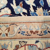 4'4" x 6'4"   Persian Nain Nohla Rug Back View