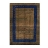 7'2" x 10'1"   Persian Gabbeh Rug Top View