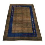 7'2" x 10'1"   Persian Gabbeh Rug Angle View