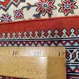 3'3" x 4'9"   Silk Persian Qom Rug Angle View