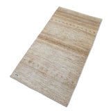 2'8" x 4'10"   Persian Gabbeh Rug Angle View