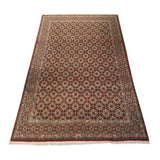 7'3" x 11'3"   Persian Qom Veramin Design Rug Angle View