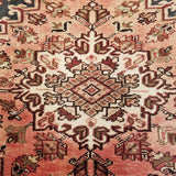 8'3" x 10'11"   Persian Heriz Rug Angle View