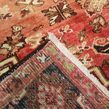 8'3" x 10'11"   Persian Heriz Rug Back View