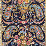 3'8" x 5'9"   Persian Isfahan Rug Angle View