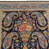 3'8" x 5'9"   Persian Isfahan Rug Angle View