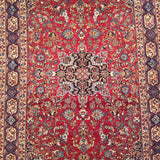 4'11" x 6'8"   Persian Nain Tudesh Rug Angle View