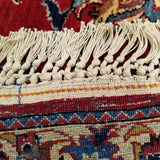 4'11" x 6'8"   Persian Nain Tudesh Rug Back View