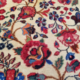 10'6" x 13'9"   Antique Persian Khorasan Rug Angle View