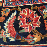 10'6" x 13'9"   Antique Persian Khorasan Rug Angle View