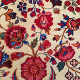 10'6" x 13'9"   Antique Persian Khorasan Rug Angle View
