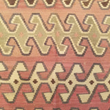 5'2" x 9'8"   Persian Vintage Qashqai Kilim Rug Angle View