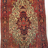 4'6" x 6'7"   Antique Persian Malayer Rug Angle View