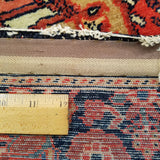4'6" x 6'7"   Antique Persian Malayer Rug Back View